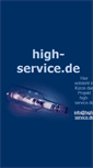 Mobile Screenshot of high-service.de